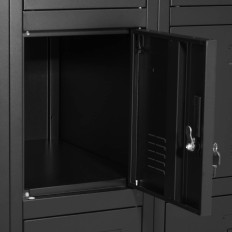 Schraper Cabinet Social Metal Stort Locker - 15 Schriften
