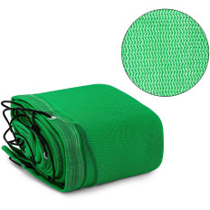 Transport Mesh beschermt de lading op de trailer. Kleine oogjes 2,5 x 4,5 m groen