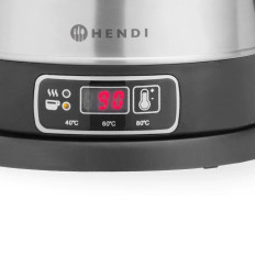 Wireless electric kettle with temperature adjustment 1.8 L - Hendi 209943