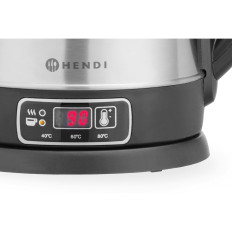 Draadloze waterkoker met temperatuuraanpassing 1.8 L - Hendi 209943