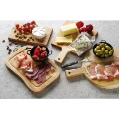 Conseil d'administration pour servir le bois d'olive rectangulaire 250 x 150 x 18 mm - Hendi 505168