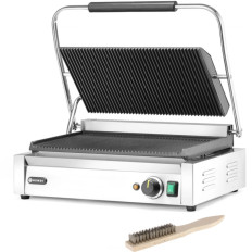 Electric Grill XL klaver 548 x 415 mm 2700 W - Hendi 263624