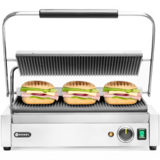 Električni roštilj XL klavir 548 x 415 mm 2700 W - Hendi 263624