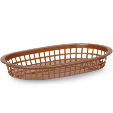 Korb für Brot oval braun 6 Stück - Hendi 426296