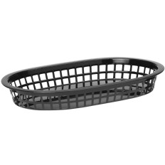 Kurv for brød Oval Black 6 stk. Hendi 426890