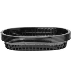 Panier pour pain ovale noir 6 pcs. Hendi 426890