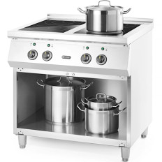 Elektrická indukční kuchyně 400 V-Freestanding 400 V 17000 W - Hendi 237687