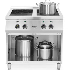 Cuisine d'induction électrique 400 V-Freestanding 400 V 17000 W - Hendi 237687