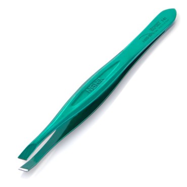 Nghia export T-01 ferde hegyű csipesz zöld