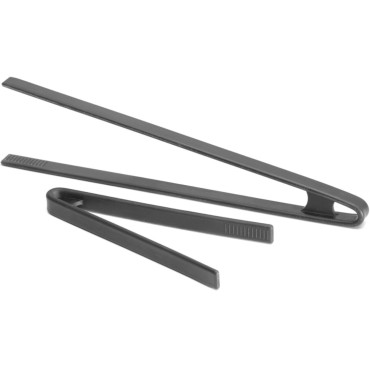 Pinzas de cocina de silicona 290 mm negro - Hendi 171349