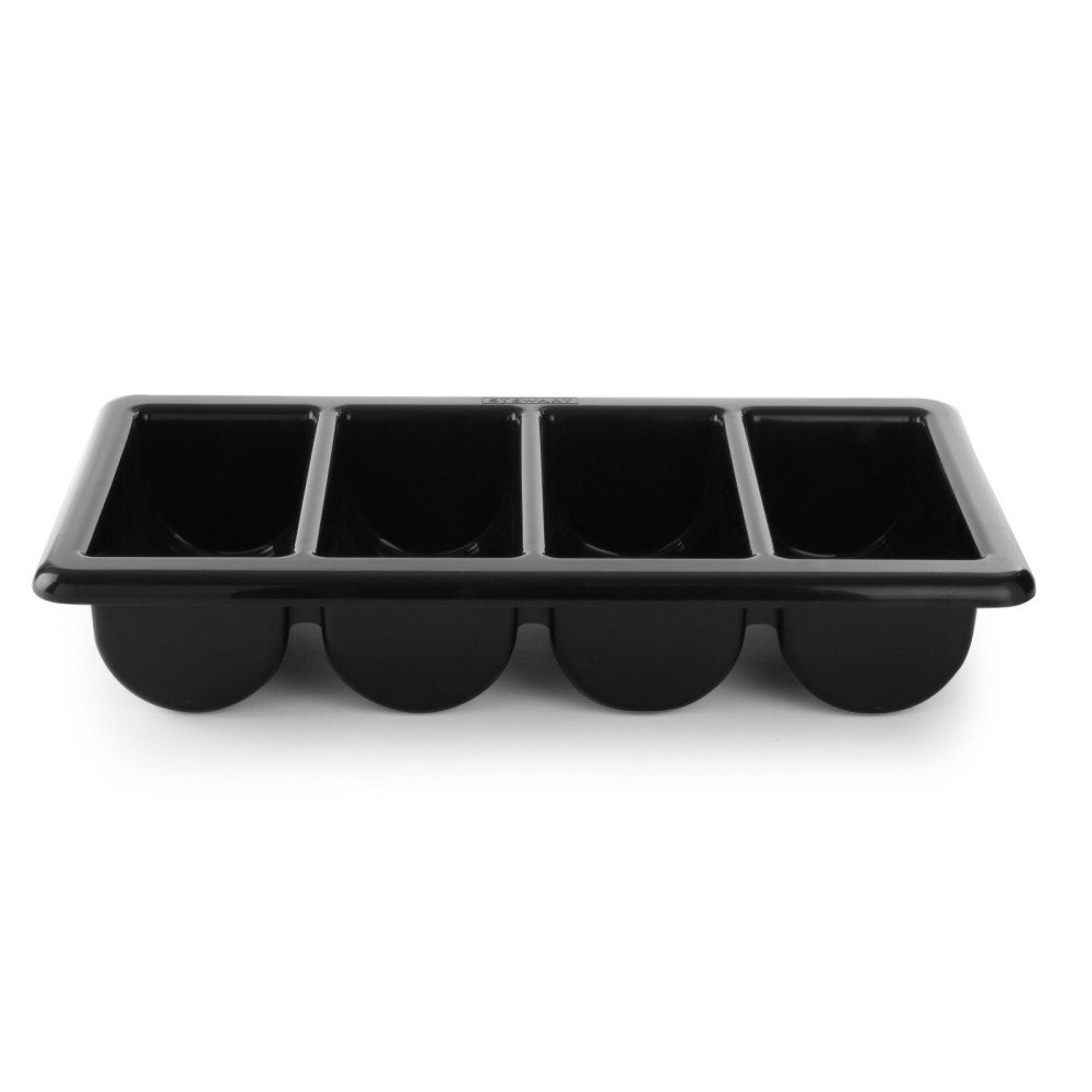 Bestick Container GN1 / 1 4-Piece Black - Hendi 552315 Bestick Container GN1 / 1 4-Piece Black - Hendi 552315