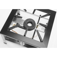 Apkures gāzes izkārnījumi dabasgāzei un XL 10.8 kW virtuves cilindrs - Hendi 147276