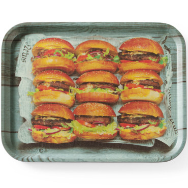 Non-slip tray for serving...