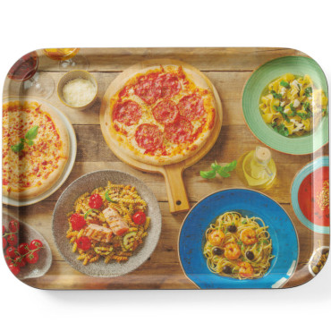Non-slip tray for serving...