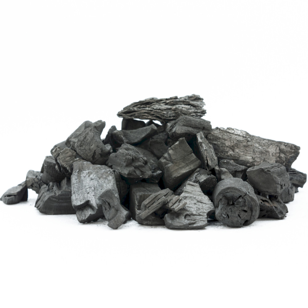 Carvão de madeira do marabu grelhado Bush 10 kg - Hendi 199541