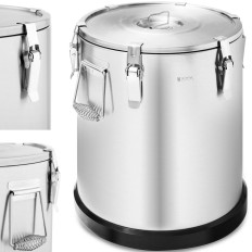 Thermos Catering tartály élelmiszerek acél szállítása 36 l