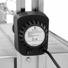 Steenkoolgrill met elektrische roterende roosteren geroosterde bigget 4 in 15 kg 82 cm