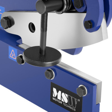Guillotine guillotine shears for sheet metal and hand bars 6 mm width 170 mm