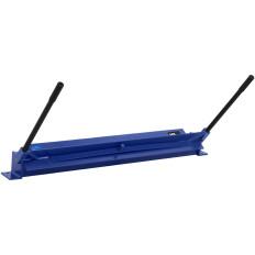 Máquina de doblar la máquina de flexión para el ángulo de flexión de la mano de hasta 135 grados ancho 1000 mm gr. 1.2 mm de ace