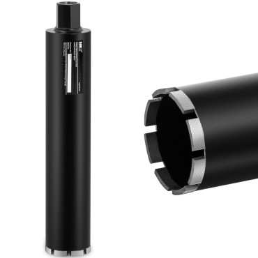 Crown Diamond Drill για πέτρινο σκυρόδεμα 1 1/4 '' μήκος 400 mm Wed. 83 mm