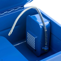 Dirbtuvių valiklis automobilių dalių įrankiams su šepečiu 75 L 12 l / min