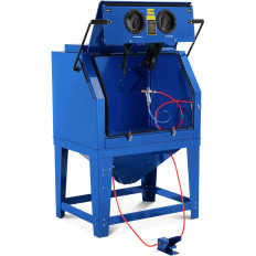 Sandblaster Tryckkabin med belysning och fot 990 L - Set