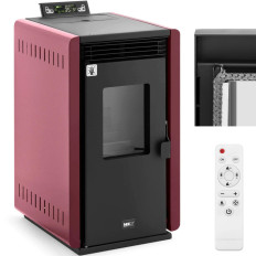 Paistainen takka vapaaseen pellettiin kaukosäätimellä 50-150 m3 6000 w