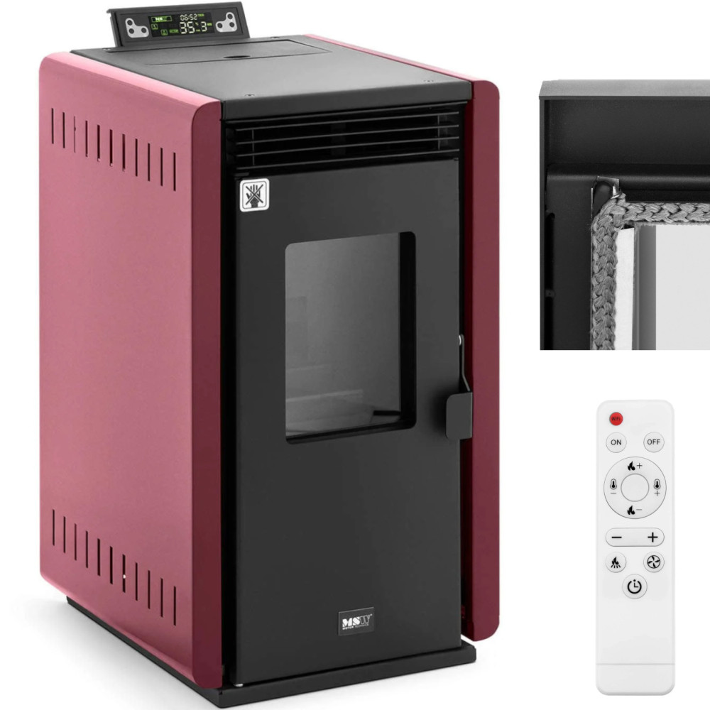 Peleta pečienka na pelete s diaľkovým ovládaním 50-150 m3 6000 W