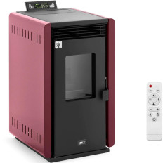 Backen Sie den Kamin für ein freistehendes Pellet mit Fernbedienung 50-150 M3 6000 W