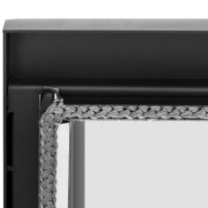 Cuisinière Bake Cheminée pour pellet à permanence avec télécommande 50-150 m3 6000 W