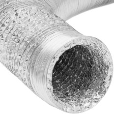 Ventilátory ventilátoru. Uhlíkový filtr 50 cm. Střední trubka. 102 mm 10 m