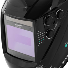 Maska Automatická svařovací maska s grind barevným sklem Y-100