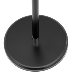 Stand Bathroom Cabide para Toalhas 3 Rods - Preto Chrome