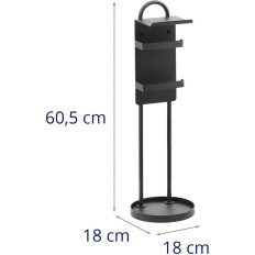 Stand handle for toilet paper