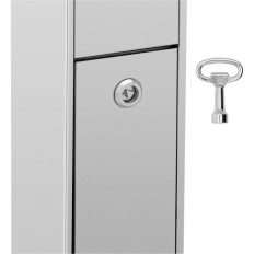 Aschenbecher. Freistehender Aschenbecher. Verkauf 3.5 l - Silber