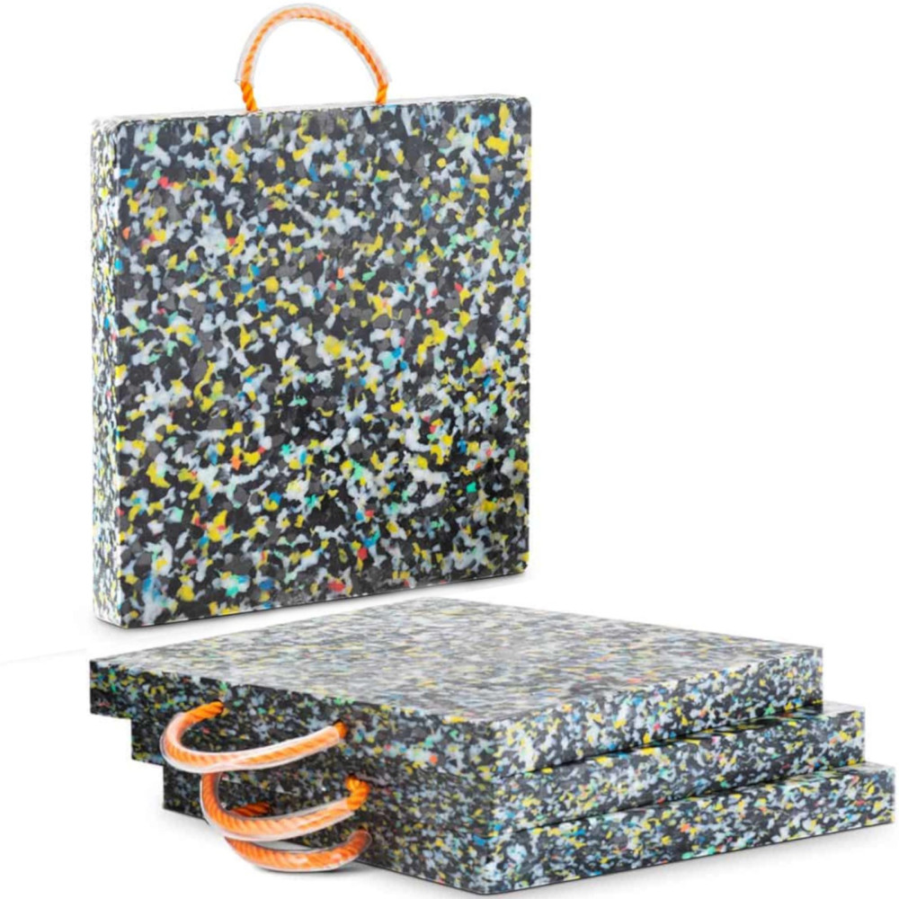 Stabilizacijski kvadratni podlad pod storjenjem žerjava 40 x 40 cm do 12000 kg Set 4 kos.