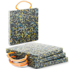 Subbrandela de la estabilización debajo de la grúa de la grúa 30 x 30 cm a 7000 kg establece 4 PC.