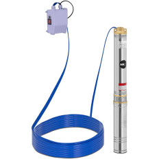Ponorné čerpadlo pre hlbokú oceľ 100W 6000 l / h až 72 m