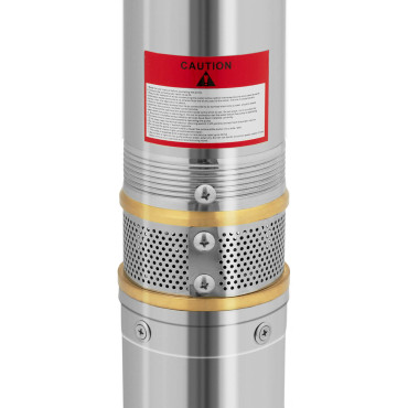 Iegremdējams sūknis dziļajam labi tēraudam 100W 6000 l / h līdz 72 m