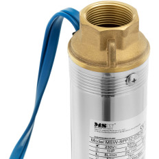 Pompa sommergibile per acciaio profondo 1000 in 3800 L / h fino a 85 m