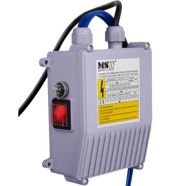 Tauchpumpe für tiefe Well-Stahl 1000 in 3800 l / h bis 85 m