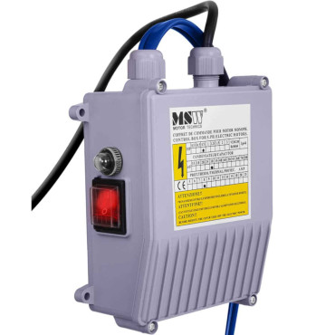 Pompe submersible pour acier profond avec puits 750 en 3800 l / h à 60 m