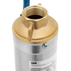 Beruzázó szivattyú mélyen acél acélhoz 750 W 6000 L / H akár 58 m-ig