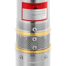 Potopna črpalka za jekleno jekleno jekleno iz jekla 750 W 6000 l / h do 58 m