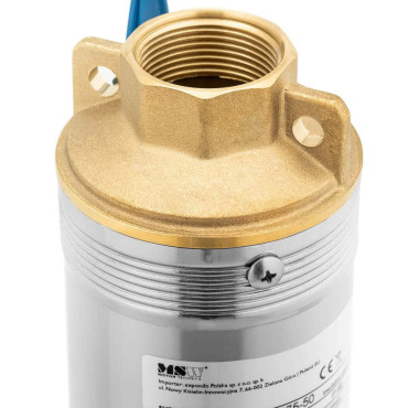 Smalks sūknis dziļi labi tērauds 1000 W 4000 l / h līdz 91 m