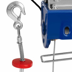 Elektriskā vinča ar 1600 kabeļu celtni 12 m 500 kg