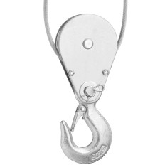 Electric winch with a 1600 cable crane in 12 m 500 kg