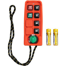 Elektrisk vinsj med en 1600 kabelkran i 12 m 500 kg