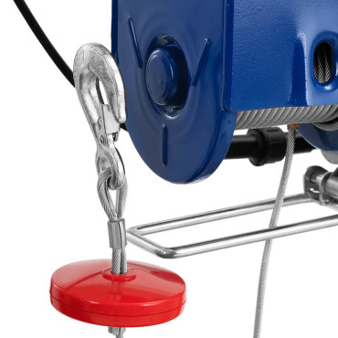 Elektrische lier met een 1350 kabelkraan in 12 m 400 kg