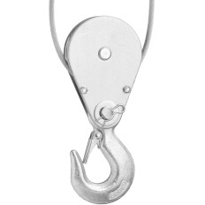 Torno eléctrico con una grúa de cable 1350 en 12 m 400 kg